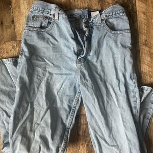 PAINTED HIGHWAISTED JEANS